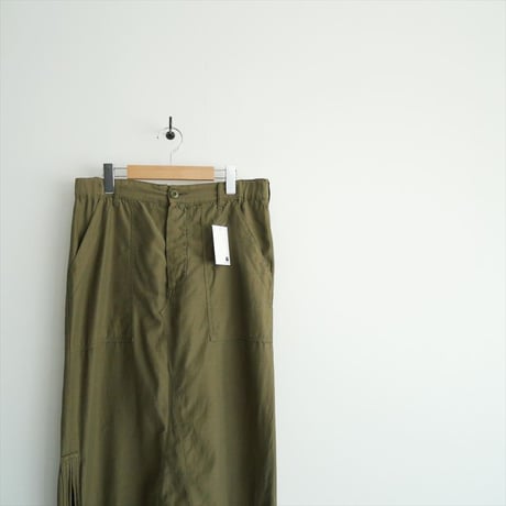 2023AW・人気完売品 / L'Appartement購入品 / REMI RELIEF / Military Maxi Skirt / 23060570001530 / 2511-0931