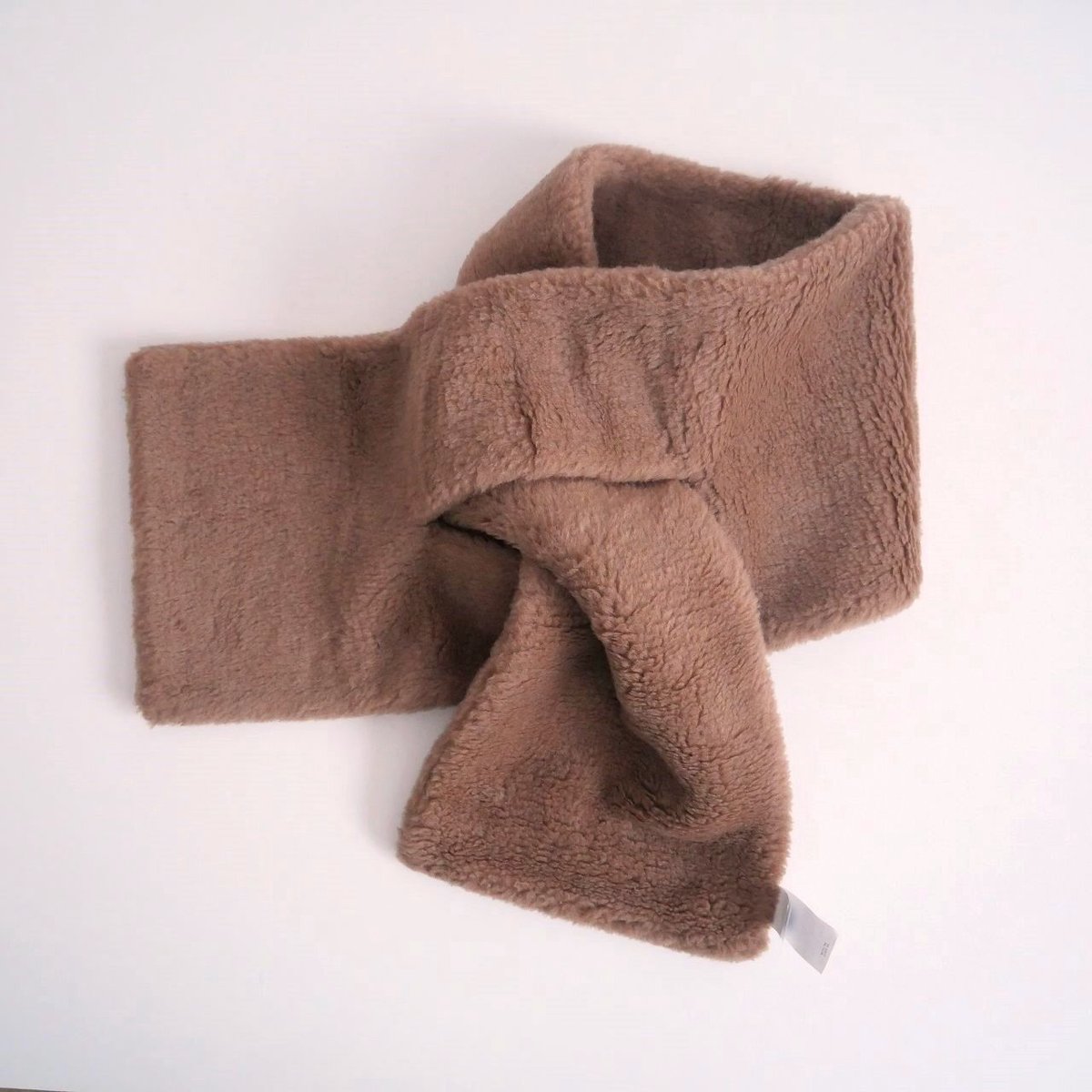 MaxMara Corea Teddy Stole テディストール Max Mara / キャメル