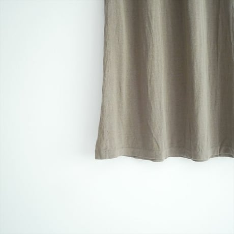 2025SS Plage silk/linen long スカート 25060922707020 2606-0423