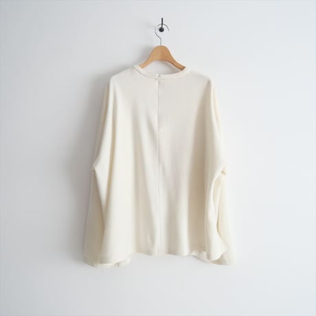 〇2024AW・人気完売品 / CHIEKO+ / relax wool top / CH24AW-TOP01 / 2502-0842