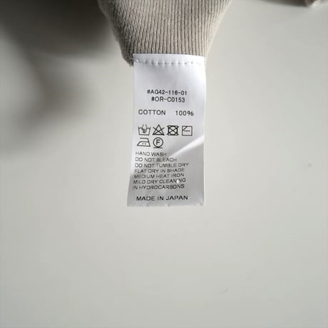 継続販売品 / ORCIVAL / フレンチテリー ジップ フーディー パーカー / OR-C0153 / 2411-1347