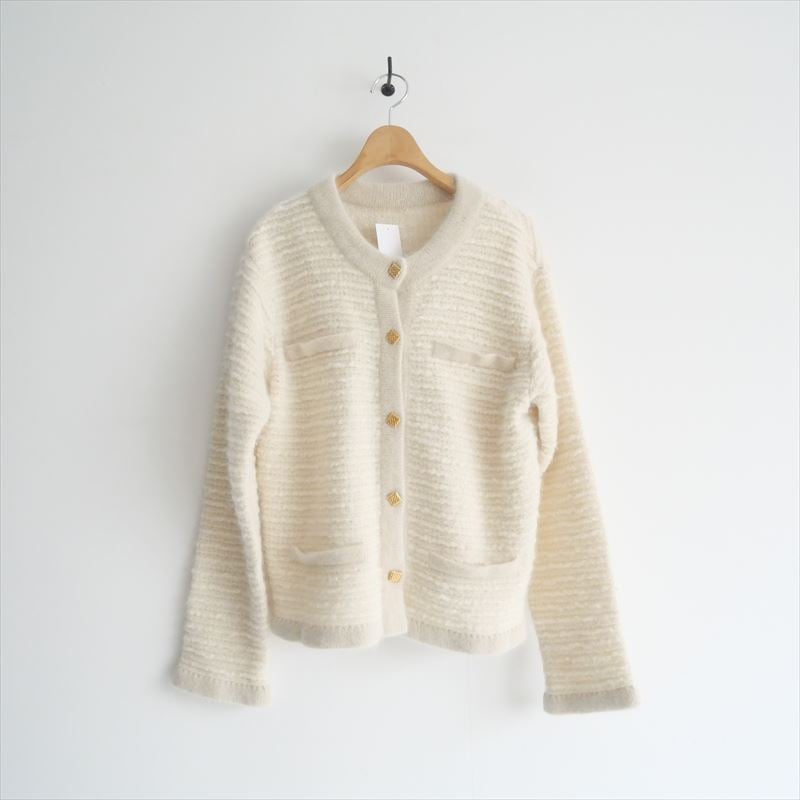 〇2022AW / DEUXIEME CLASSE / loop knit ジャケット / 2