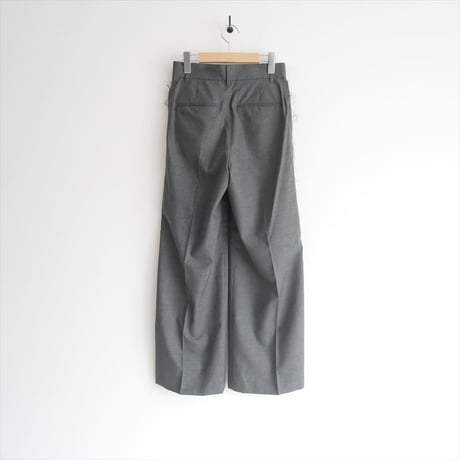 未使用 / L'Appartement / Side Line Tuck Wide Pants / 23030560300810 / 2603-1092