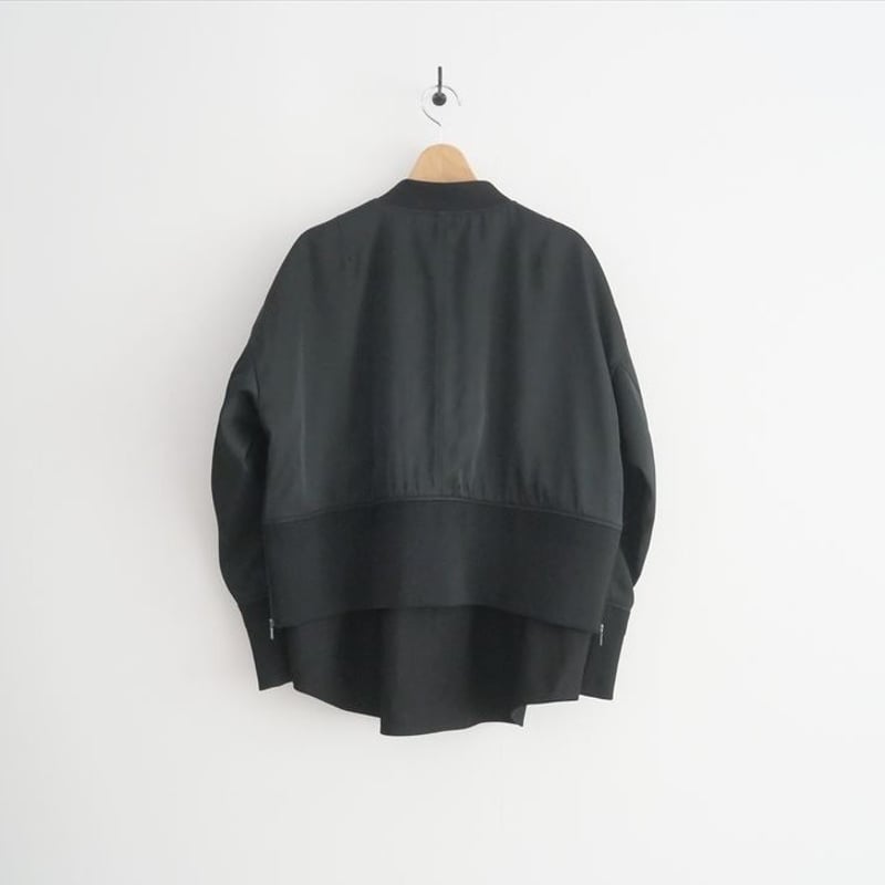 格安美品！LE PHIL ルフィル ボンバージャケット黒 中古・古着通販】LE PHIL (ル フィル) ボンバージャケット