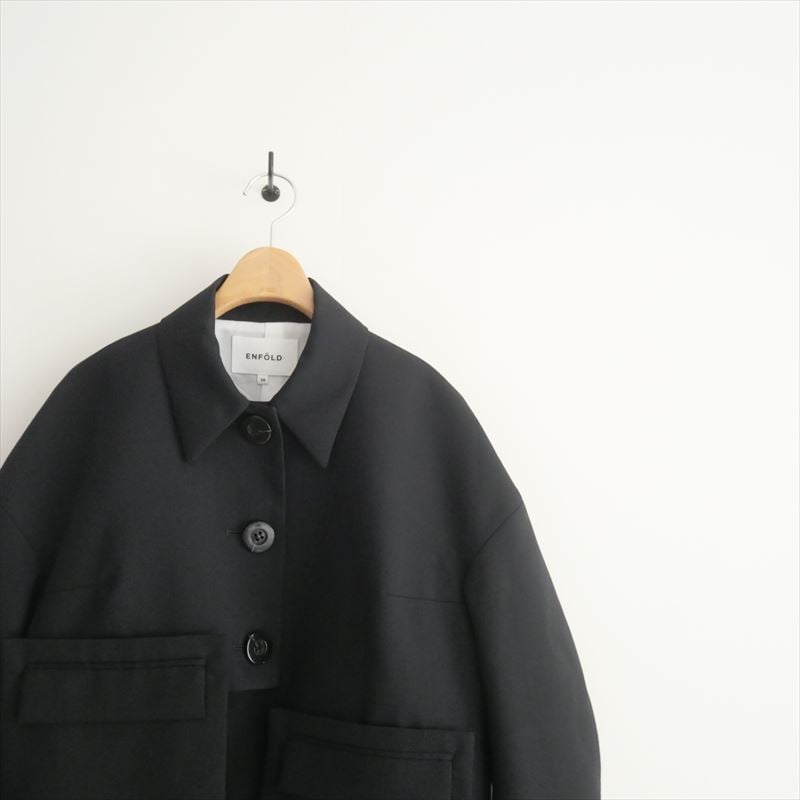 ジャケット・アウター ENFOLD SOUTIEN-COLLAR SHORT-JACKET 2025・人気完売品 / ENFOLD / SOUTIEN-COLLAR SHORT-JACK