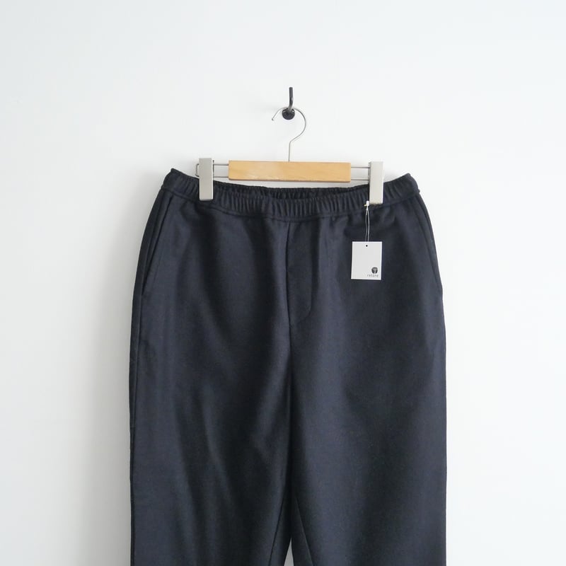 2022 / maison de soil / ウールフランネルイージーテーパードパンツ /