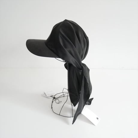 2026SS今季・人気完売品 / 未使用 / KIJIMA TAKAYUKI SILK SCARF DOCKING VISOR WYYY261029 / 2605-0977