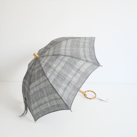 継続販売品 / 大森商店 / P-04 日傘 麻 40cm・竹バングル / 2503-0387