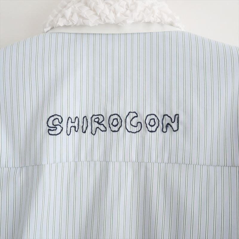 yori シロコン　2025オーバシャツ36 shirocon curlyオーバーシャツ【2025SM】 | 2025 SM Collection