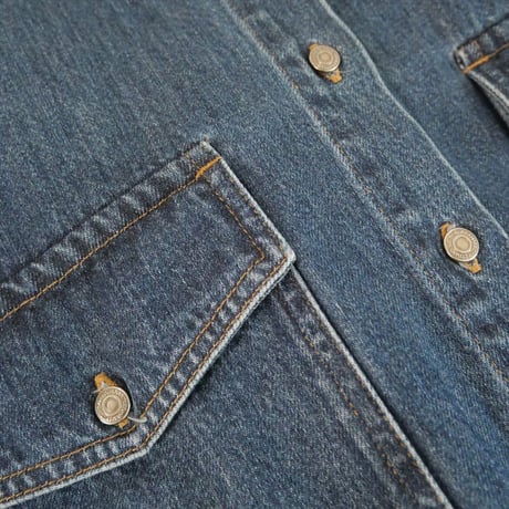 2024AW / SACRA / AUTHENTIC DENIM SHIRT / 124514071 / 2509-0289