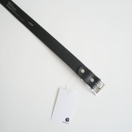 〇継続販売品 / LOEFF / スクエアバックル ベルト / 8841-699-0006 / 2510-1088