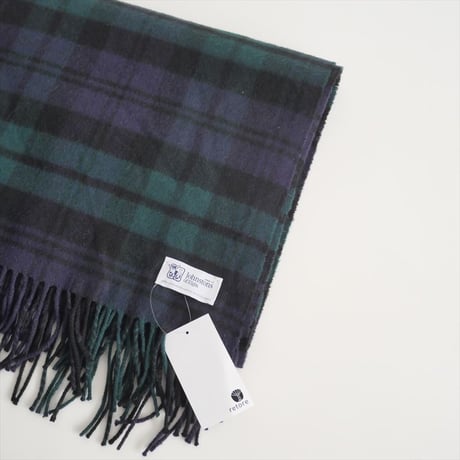 /継続販売品 / Johnstons / カシミヤ タータンチェック マフラー / 2412-2090