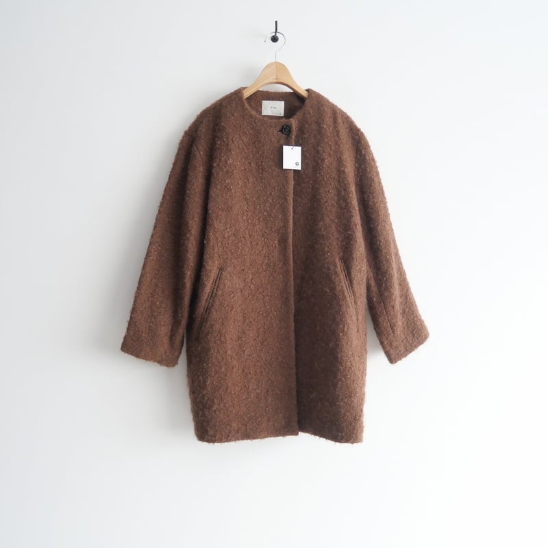 IENA ループツイードカラーレスコート　38 2021AW / IENA / ループツイードカラーレスコート / 2302-0244 | r