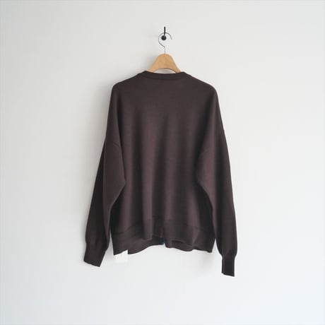 2024AW / journal standard luxe / メリノテンジク クルーネックカーディガン / 24080440011040 / 2510-0490
