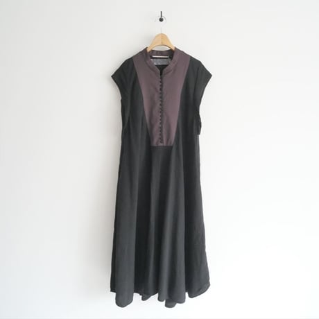 2024SS / HALLELUJAH / Robe sans manches 1940 ノースリーブローブ / 2409-0045