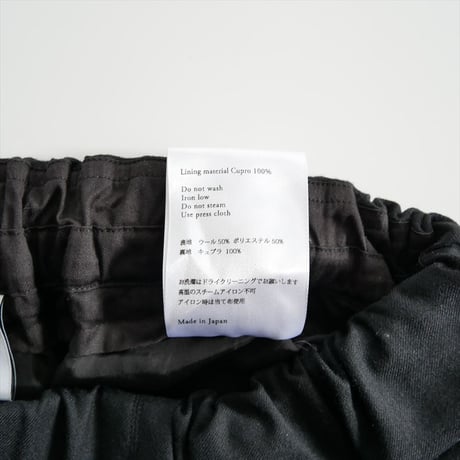 2023AW / NO CONTROL AIR / タックパンツ / NC0705PF / 2502-2104