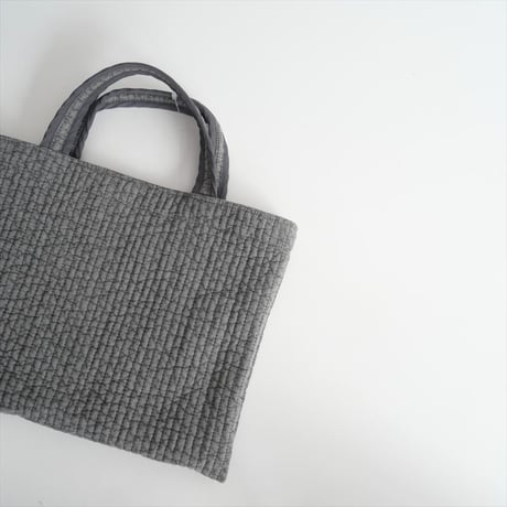継続販売品 / Pionunnal / キルティングトートバッグ　MILK / 2502-0640