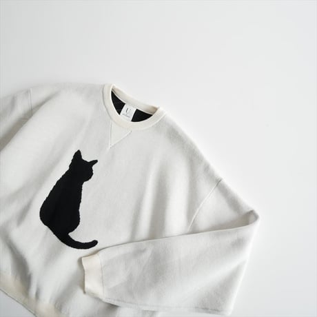 2024AW / 未使用 / U by SPICK&SPAN / CATニット / 24080212214040 / 2503-0818