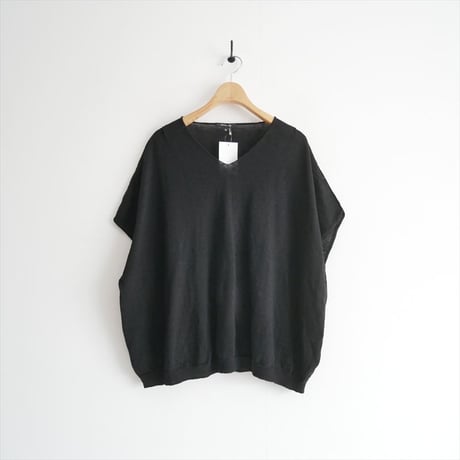 pas de calais / ウールリネン Vネックプルオーバー / 2520 / 2506-2094