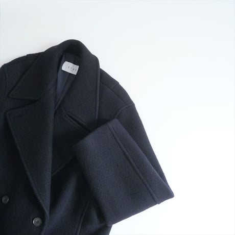 〇2024AW / ETRE TOKYO / ダブルブレストウールコート / 1224600023 / 2507-0541