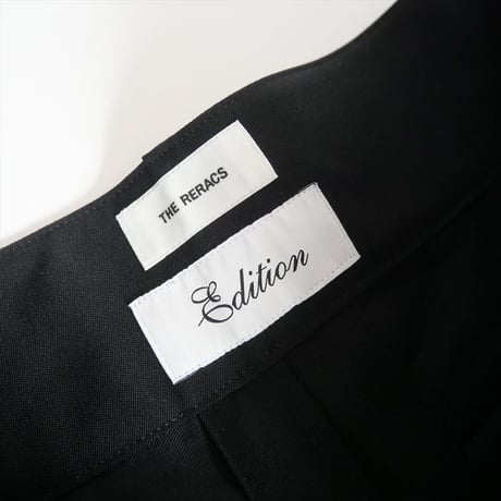 2025SS今季・人気完売色 / Edition別注 / THE RERACS / TWO TUCK WIDE GURKHA PANTS / 37045204023 / 2505-0295