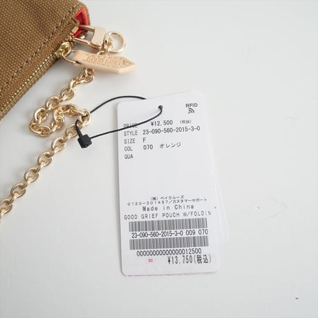2023 / 未使用 / L'Appartement購入品 / GOOD GRIEF! / POUCH WITH FOLDING TOTE / 23090560201530 / 2404-0324