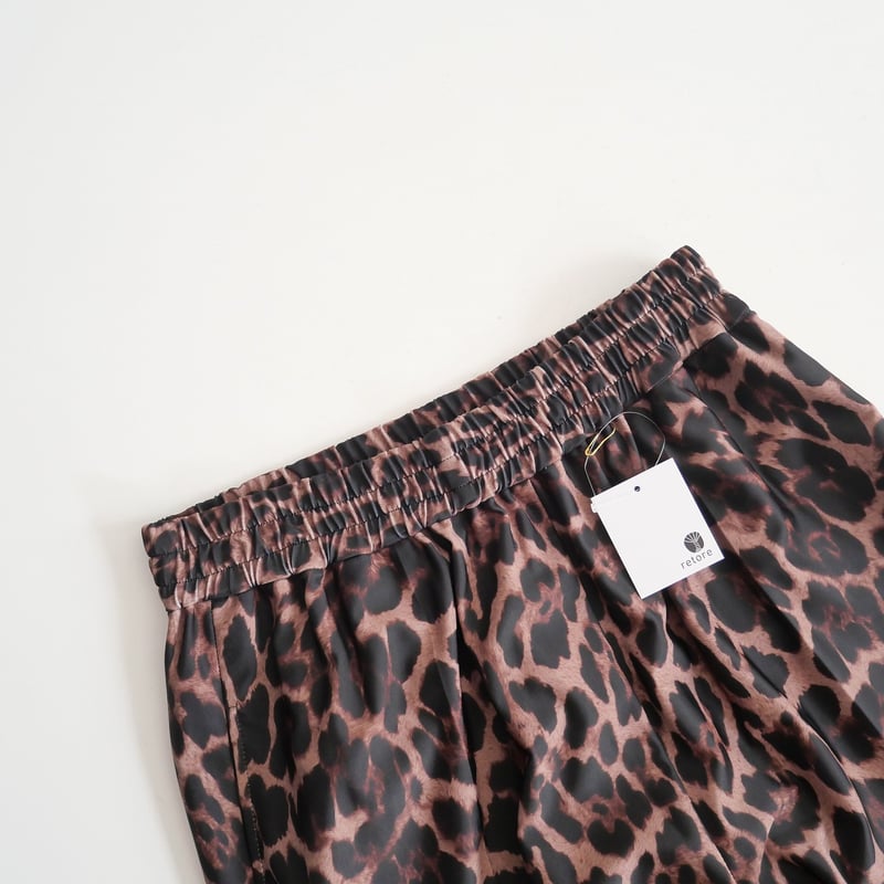 2021AW / DEUXIEME CLASSE / leopard easy パンツ / 2...