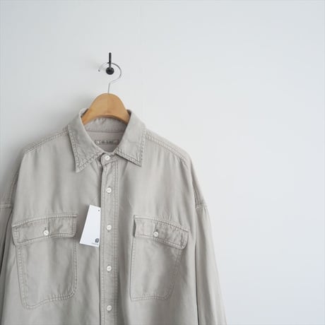 2024・人気完売品 / Whim Gazette / テンセル繊維使用シャツ / WGZ1041604A0006 / 2411-2154