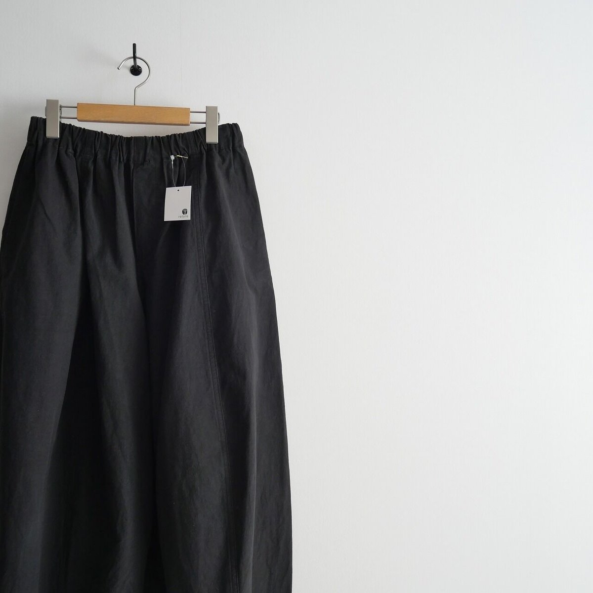 2022 / Curensology / コットンリネンドロストパンツ / CL205004E 2022 / Curensology / コットンリネンドロストパンツ / CL205004E