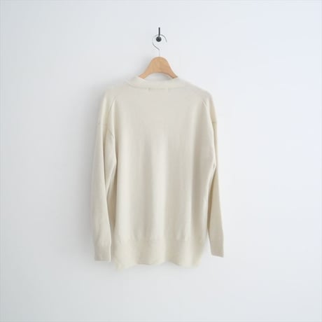 〇2024AW / evam eva / cashmere cardigan / E243K128 / 2508-2089