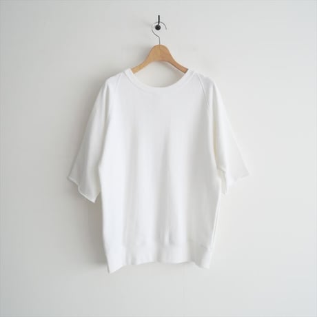 2022SS / L'Appartement購入品 / LOOPWHEELER x LOWERCASE / Half Sleeve Sweat / 22070570004610 / 2405-1064