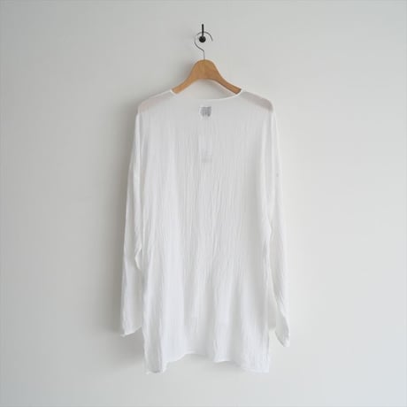 2023SS・人気完売品 / Plage別注 / LES ATELIERS FRANCAIS DE CONFECTION / HENLY NECK L/SL シャツ / 2504-0238