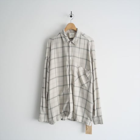 2023・人気完売品 / L'Appartement別注 / REMI RELIEF / CHECK 2WAY SHIRT / 23050570003810 / 2411-0710