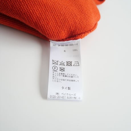〇2024 / L'Appartement / SHORT CREW NECK KNIT / 24080560000510 / 2411-0285