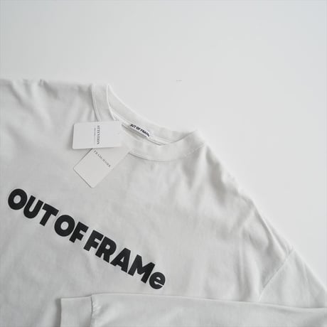 2023 / 未使用 / FRAMeWORK購入品 / OUT OF FRAMe / フロントロゴT XXL / 23070220316040 / 2404-0762