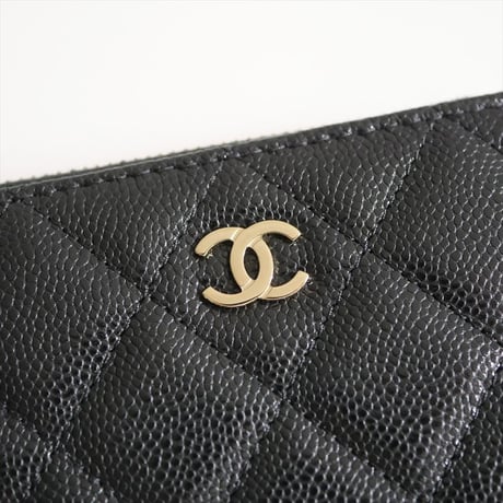 2024年購入品 / CHANEL / SMALL WALLET  MATELASSE キャビアスキン / AP3999 B10583 / 2508-0994