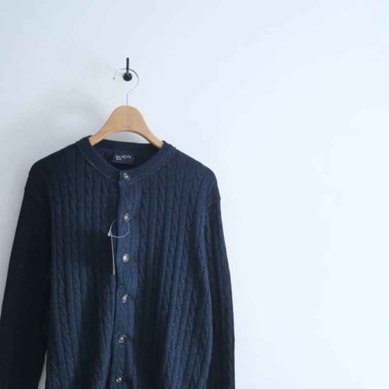 45R / スーピマオーガニックの908超ガーゼケーブルカーディガン