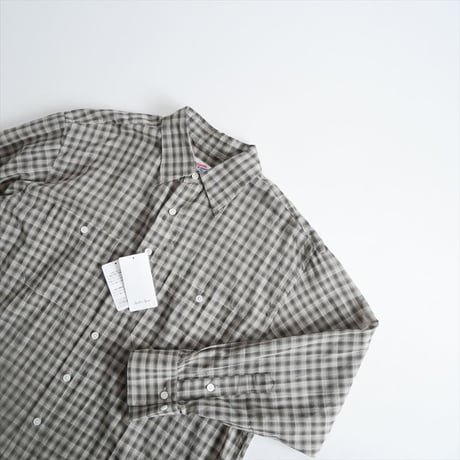 2024SS / 未使用 / SPICK&SPAN / コットンボイルチェックシャツ / 24050200311020 / 2512-114