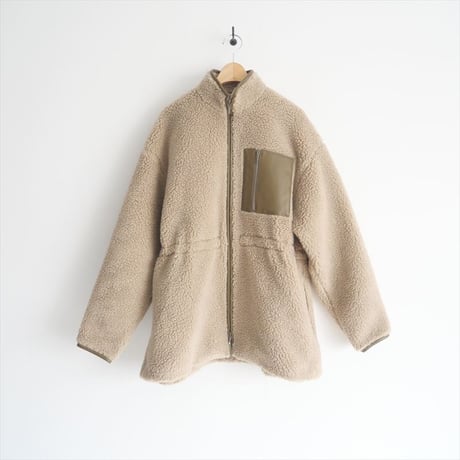 2023AW / THIRD MAGAZINE / ボアミリタリーブルゾン / A08333FJM313 / 2411-1072