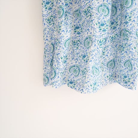 2023SS / SOULEIADO / コットンリネンプリント キャミソールワンピース / 75063206303 / 2405-0210
