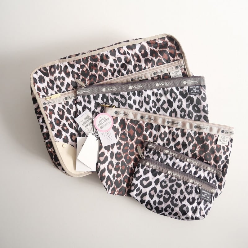 【レア＆新品】 LeSportsac×MAISON DE REEFURポーチ♡ LeSportsac / 別注ポーチ4点セット / MAISON DE REEFUR別注 /