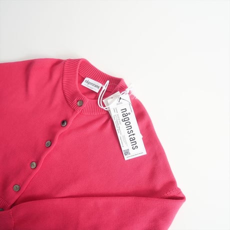 2024SS・人気完売品 / 未使用 / nagonstans / spring cotton-knit college cardigan / 470HS170-1200 / 2411-1474