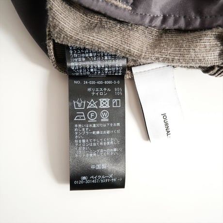 2024AW・人気完売品 / JOURNAL STANDARD / コーデュロイワイドパンツ / 24030400806030 / 2503-0585