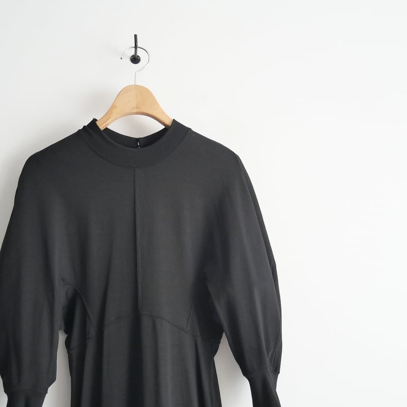 美品 mame kurogouchi /Classic Cotton Dress Mame Kurogouchi(マメ) Classic Cotton Dress BLACK - YAMAROKU