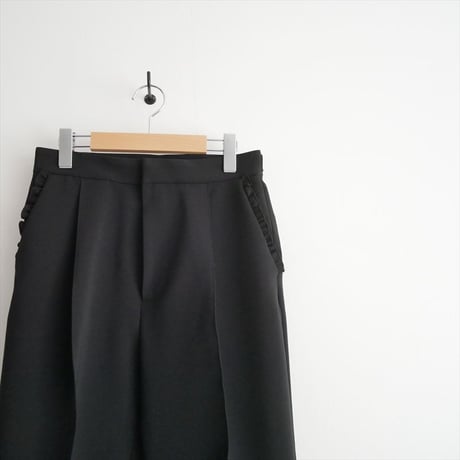 継続販売品 / OHGA POCKET FRILL テーパードパンツ OHGA-4035-5 / 2605-1127