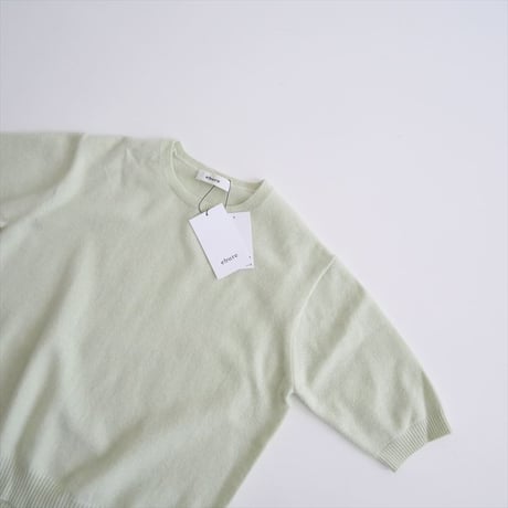 未使用 / Ron Herman別注 / ebure / High Gauge Cashmere Knit Pullover / 3510800196 / 2410-1527