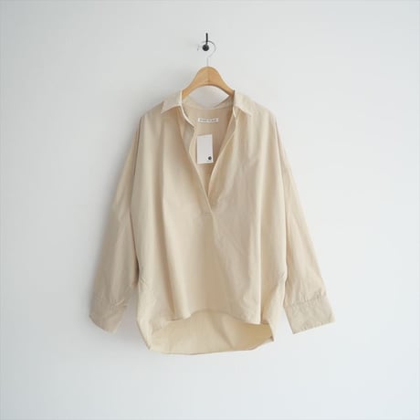 2025SS今季・人気完売品 / R'IAM / Plage / フォルムスキッパーシャツ / 25050922607020 / 2505-0985