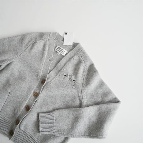 〇Maison Margiela / ダメージニットカーディガン / S51GP0238 S17486 / 2509-1017