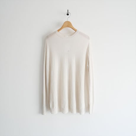 2024AW / Drawing Numbers / クルー裾ラウンドニット / DNZ10A2205A0002 / 2509-0757