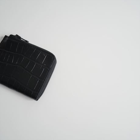 2023 / 未使用 / NEEDLES / COIN CASE - CROCODILE EMBOSSED LEATHER / 2404-0075